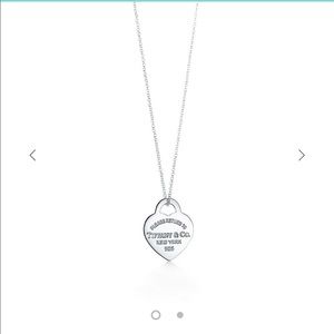 Return to Tiffany heart pendant and necklace